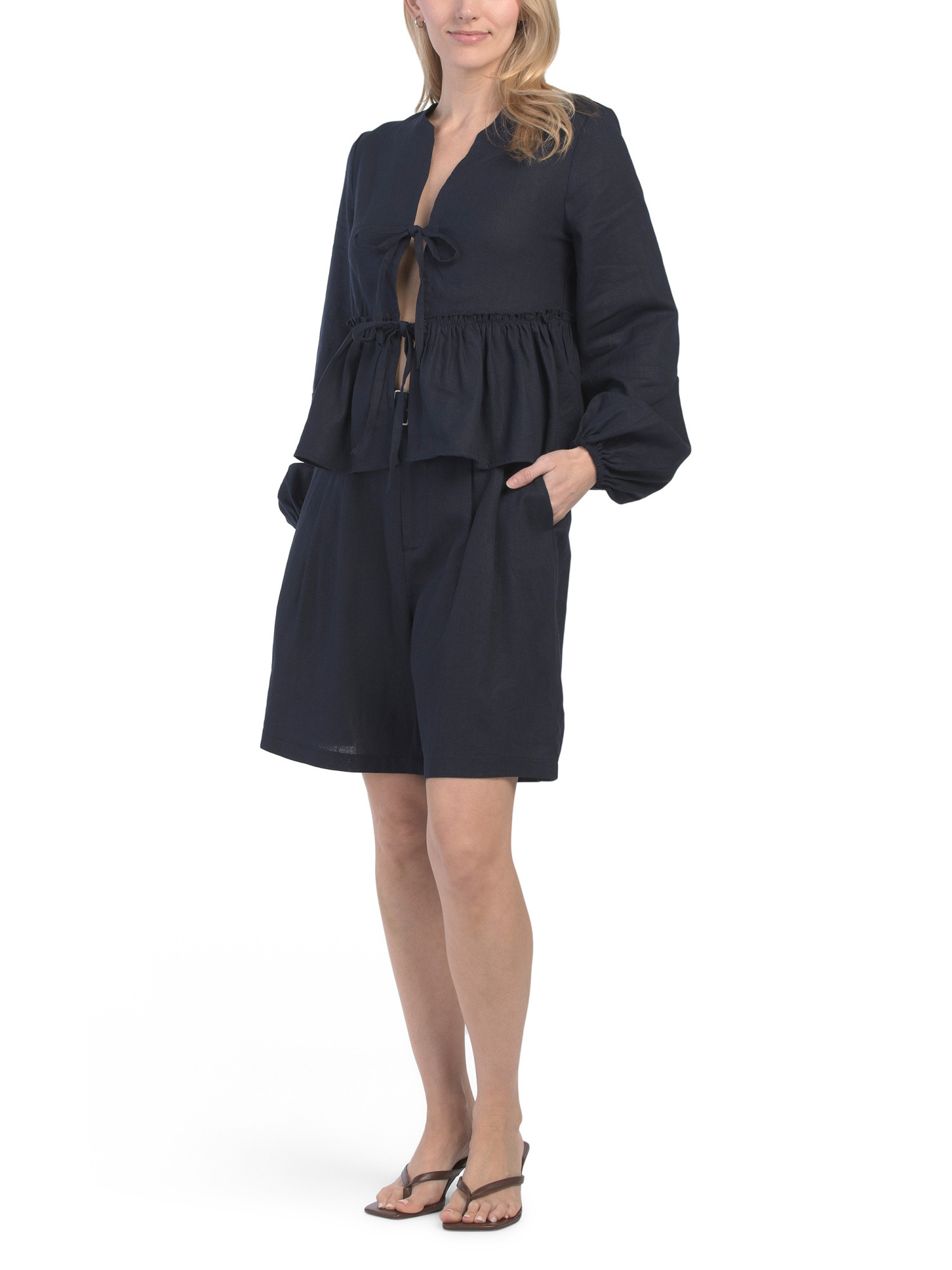 Linen Blend Coordinated Collection | TJ Maxx