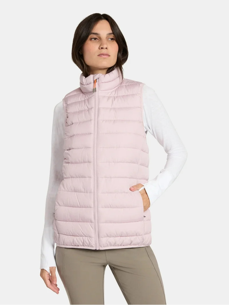 Ozark Trail Women's and Women's Plus Core Puffer Vest, Sizes XS-2X - Walmart.com | Walmart (US)