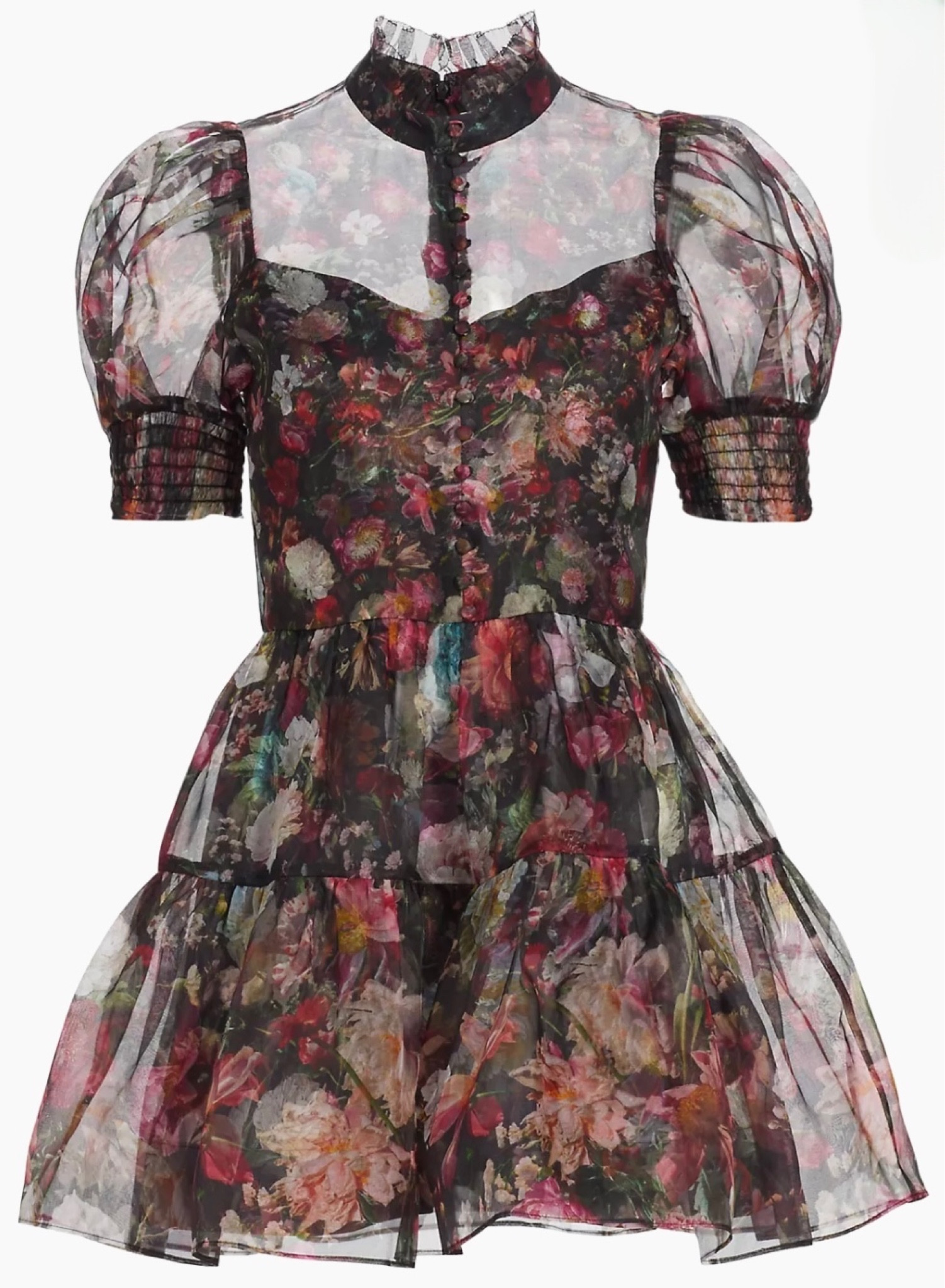 Alice + Olivia Vernita Floral Silk … curated on LTK