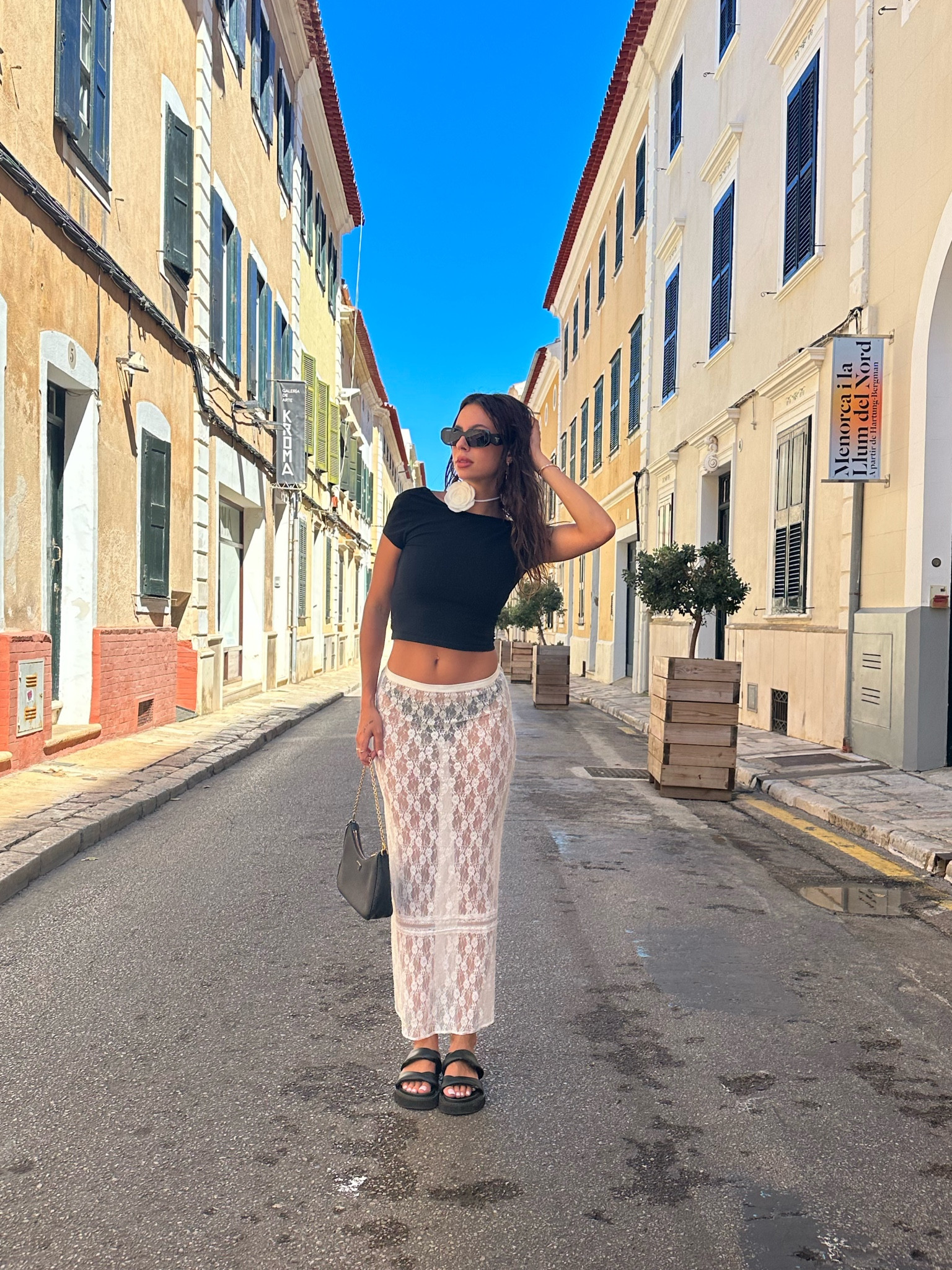 Lace skirt vacation outfit 🤍

#LTKGiftGuide #LTKCyberWeek #LTKsalealert