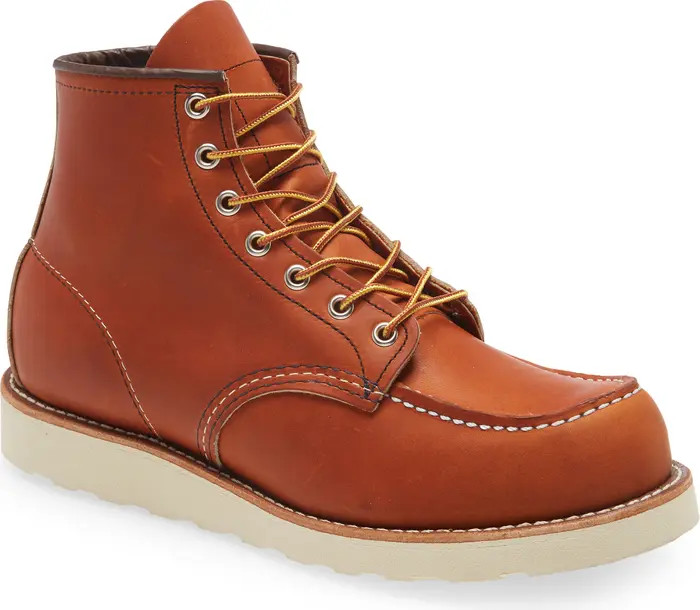 6 Inch Moc Toe Boot | Nordstrom