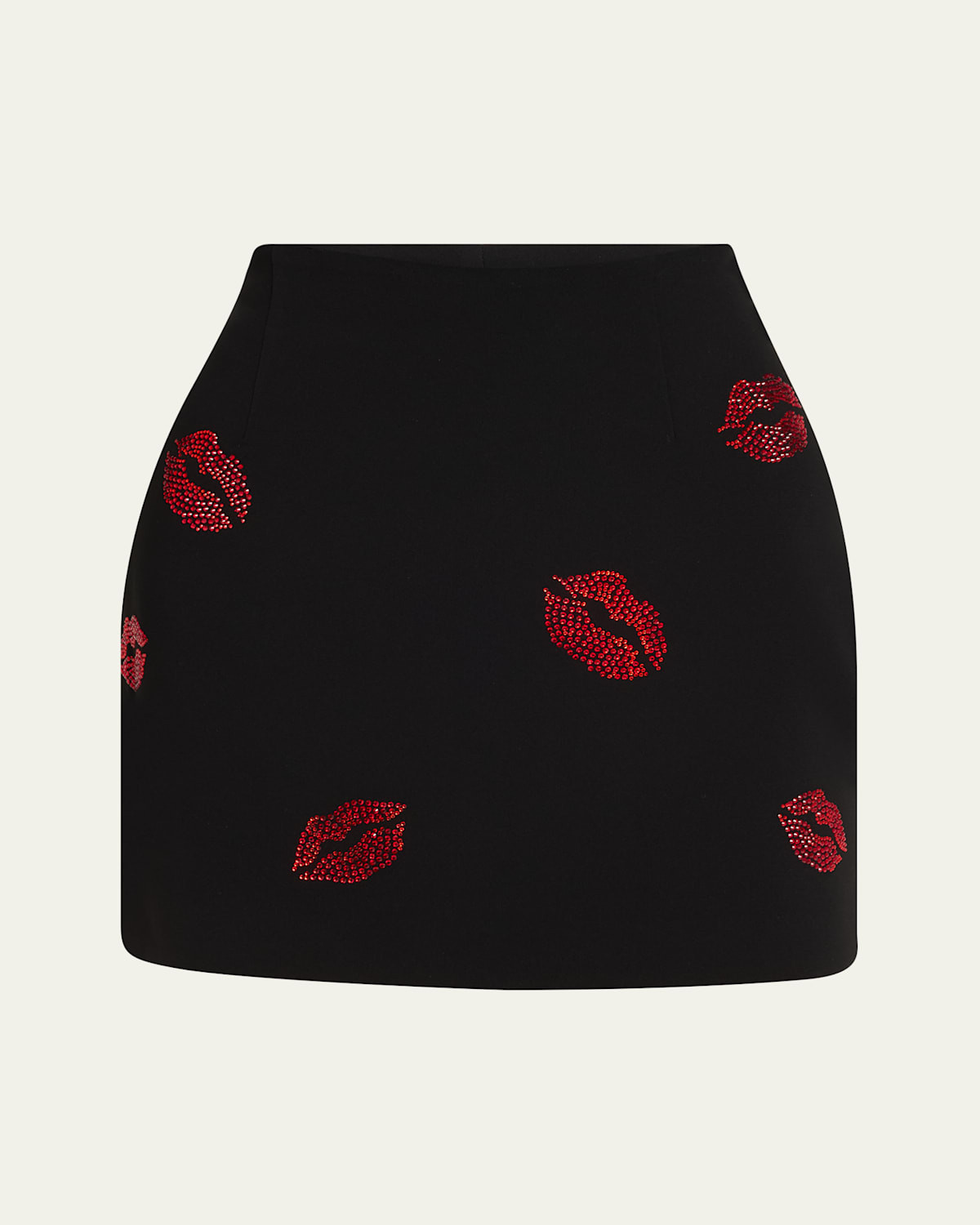 Doris Kissing Booth Embroidered Mini Skirt | Bergdorf Goodman