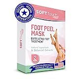 Soft Touch Foot Peel Mask - Pack of 2 Feet Peeling Masks for Dry, Cracked Heels & Calluses - Exfo... | Amazon (US)