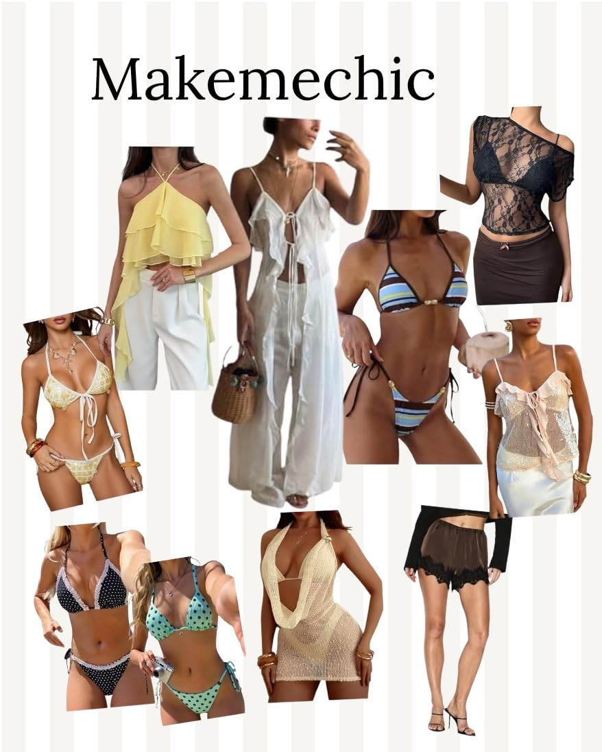 Get ready for warmer days with these stunning style finds ! From trendy bikinis and sheer beach cover-ups to effortlessly chic sets and lace details, this collection has your next vacation wardrobe completely covered. Save this post and click the link in my bio to shop these exact pieces! #LTKswim #VacationStyle #SummerOutfits 

 #LTKdayinmylife #LTKgrwm #LTKootd