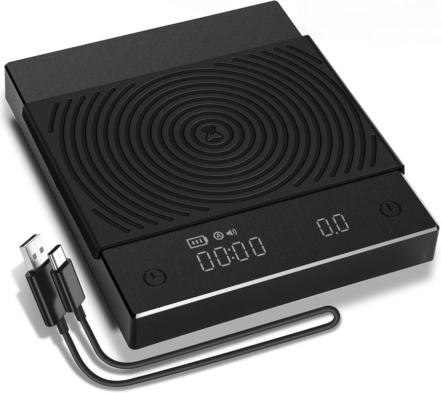 TIMEMORE 2022 New Version Digital Espresso Coffee Scales Kitchen Scales with Auto Timing, 2000 Gr... | Amazon (US)