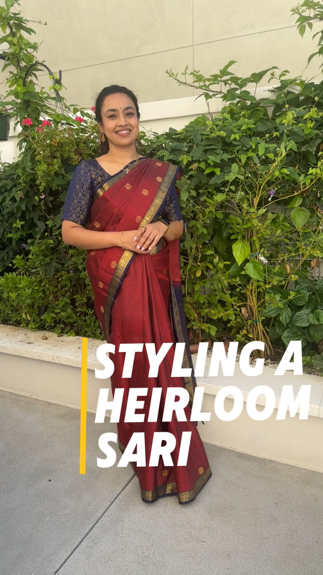 Loved styling this beautiful Handloom sari from Krsaangi with a subtle makeup and hair look! 

#indianfashion #heirloom

#LTKNYFW #LTKParties #LTKStyleTip