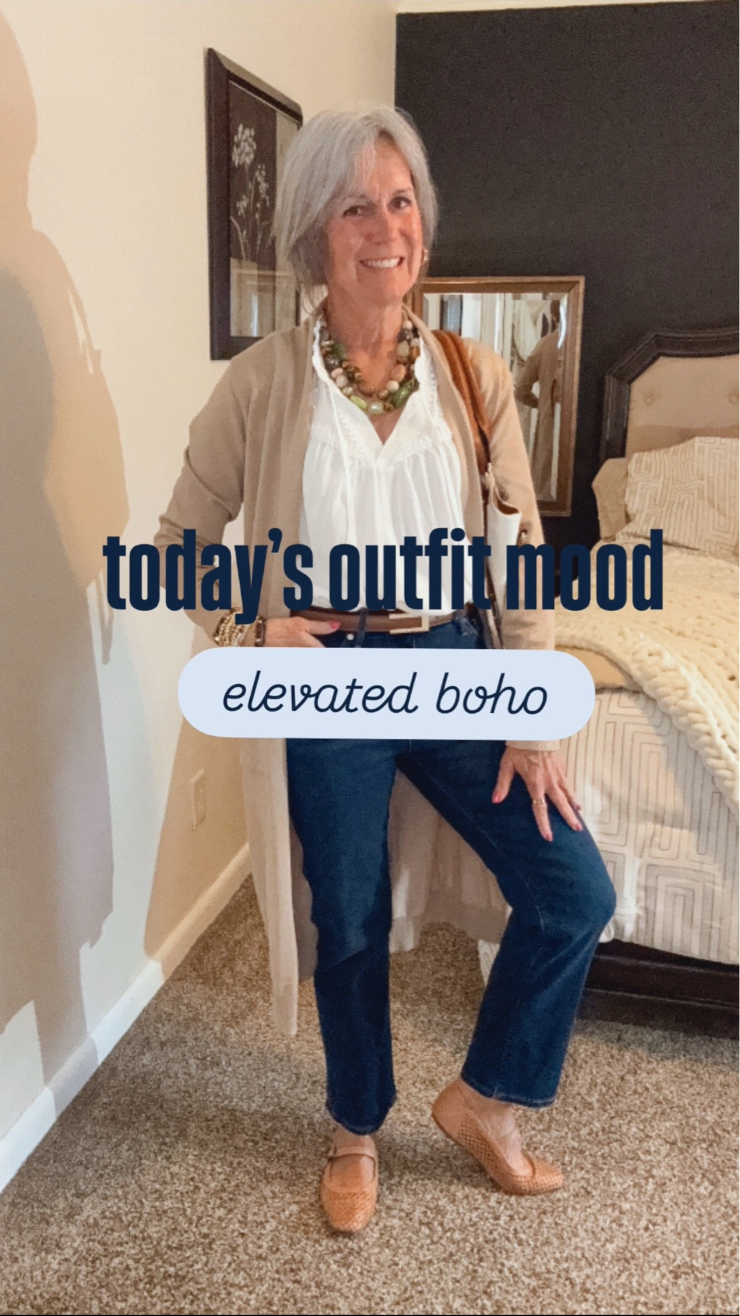 Nothing says spring like a little boho vibe! Just added a lightweight cardigan for those cooler days and nights. I am wearing a small in the top and cardigan and a 26 waist in the jeans. Everything is TTS. 


#LTKSeasonal #LTKootd #LTKOver40