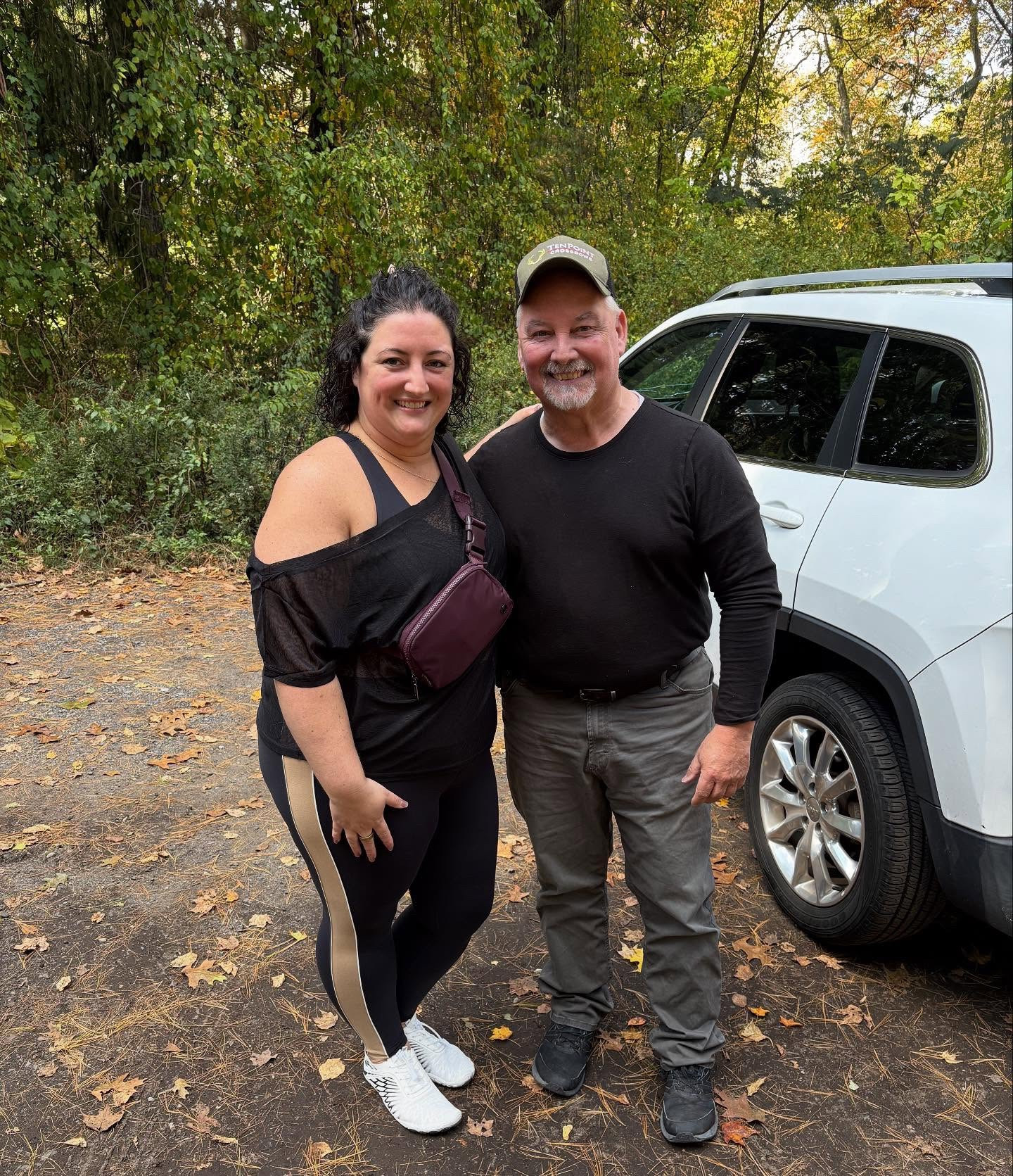 Last Sunday, I participated in a really amazing experience - a nature photo walk with meditation and a professional photographer taking pictures of us in various yoga poses! It was an incredible experience and I can’t wait to participate again. 

Who better to bring than the man who loves the woods more than anyone I know?! I was honored to have my dad come with me on this nature walk and cheer me on as I was doing my poses! It was a bonding experience I know I will never forget 🥹 

Life has so many ups and downs and they say it takes a village and I promise you, mine is one for the books. The support my family and friends give through every journey of my life is never taken for granted and I can only hope I can show up for them like they do for me! 

Thank you to my dad for showing up for me and experiencing a new thing like meditation (even if he killed a spider while doing so 😂) and being my #1 fan. 

Also thank you to @inspirecreatemanifest & @christinagiaccio @dharmayogawellnessstudio for being so welcoming to him and planning the perfect nature walk. You are all so talented in what you do! 

✨ if you’re interested in participating in their Nature Walk 11/2 in Wenonah, go to their profile and register! I can’t recommend it enough 🧘🏻‍♀️ 
✨🔗 in bio for my outfit 💛

.
.
.
#nature #naturewalks #naturewalk #yoga #yogalife #yogalifestyle #yogaposes #yogabeginner #beginner #woods #southjersey #southjerseyadventures #photograher #meditation #meditating #hike #hiking #dad #daddysgirl