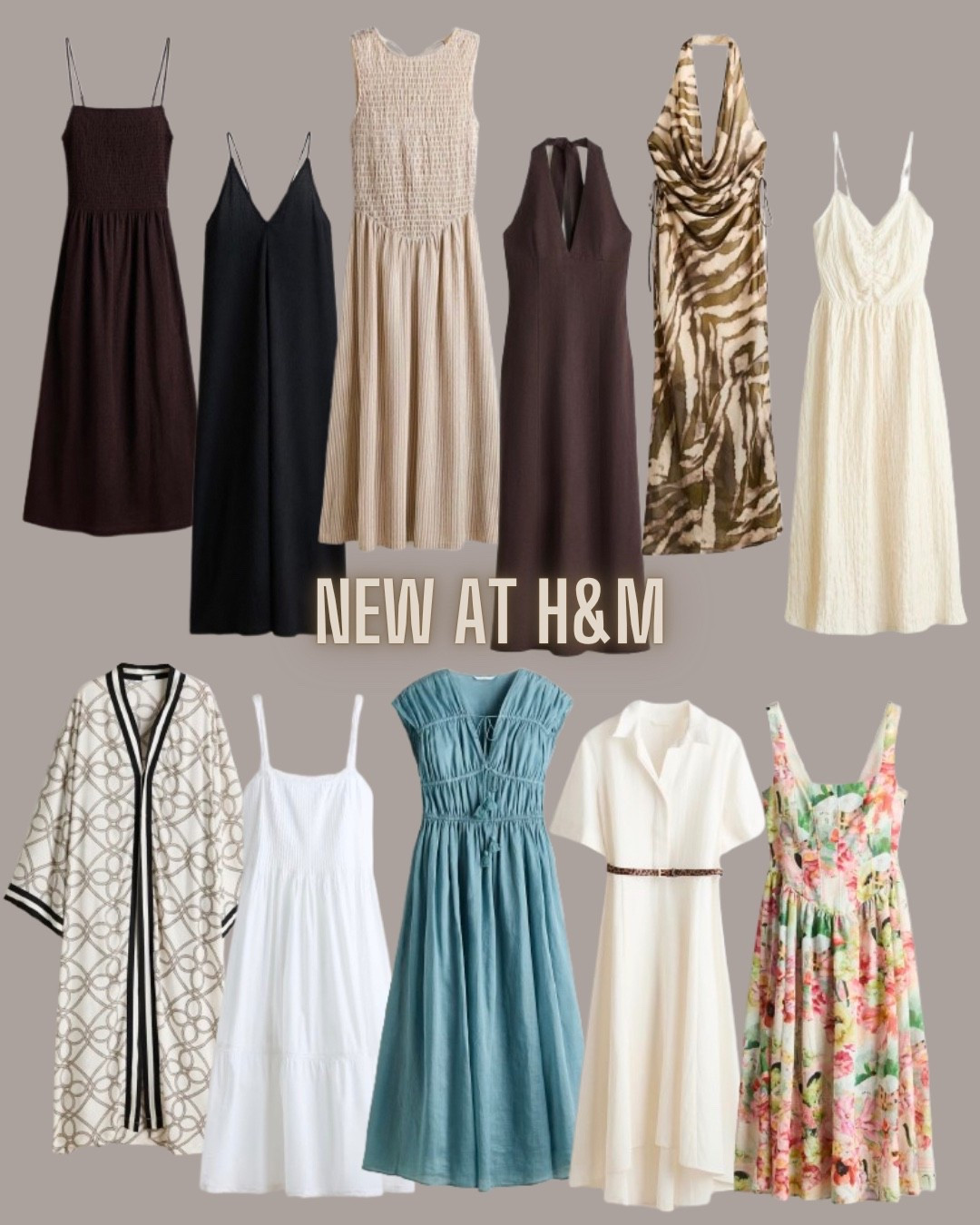 H&M fashion
Resort wear
Vacation dress
Wedding guest dress