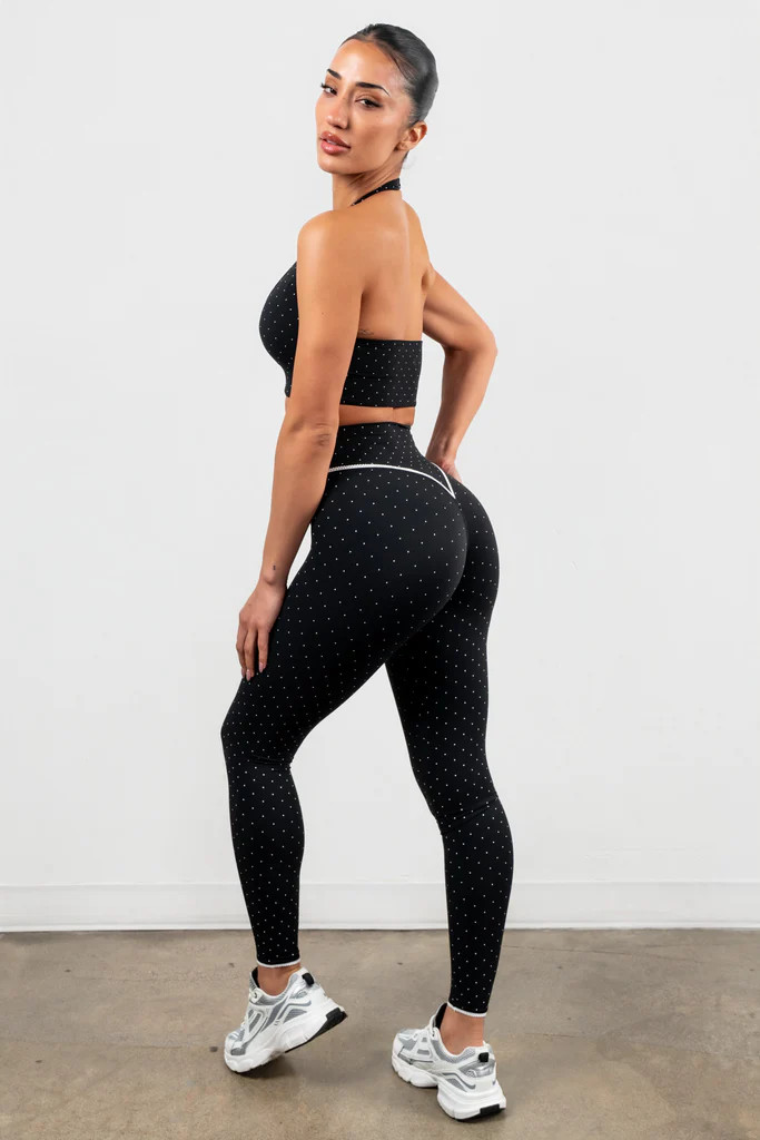 Cloud II™ QT Pant - Midnight Polka Dot | Vitality