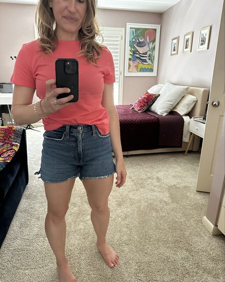 OK, my pictures don’t really do it justice, but I do live in these jeans shorts for the past few years they’re on sale right now and I’m stocking up for Summer! 

#LTKFindsUnder100 #LTKSaleAlert #LTKActive
