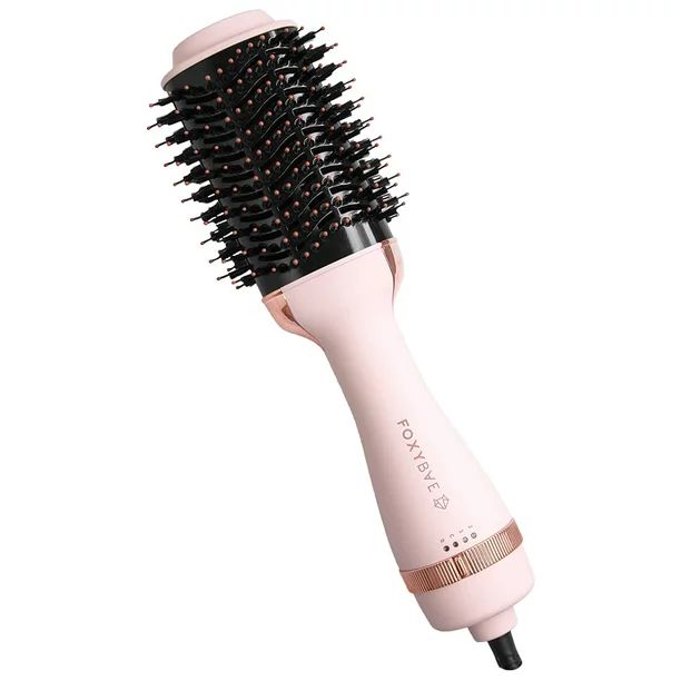 Foxybae Baby Blush Blowout Brush - Professional Hair Volumizer Brush with Nylon and Boar Bristles... | Walmart (US)