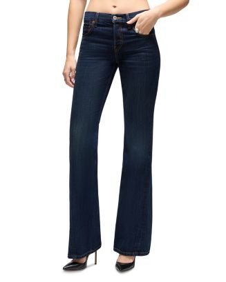 RE/DONE Twisted Mid Rise Bootcut Jeans in Dark Lady Blue | Bloomingdale's Women | Bloomingdale's (AU)