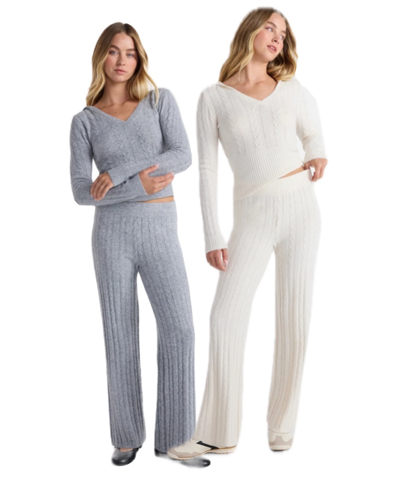 No Boundaries Cable Knit Sweater Hoodie and pants separates!

#LTKFindsUnder50