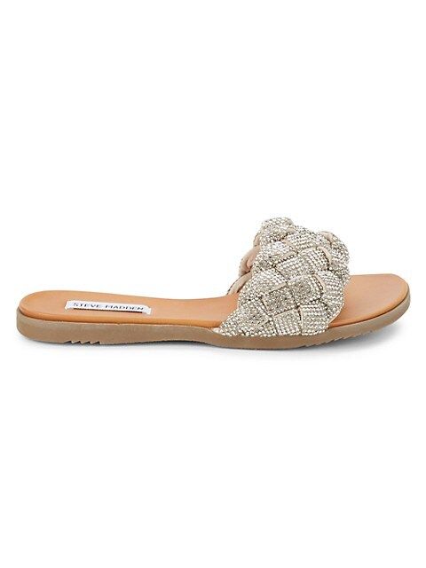 Dhaliah ​Embellished Braided Sandals | Saks Fifth Avenue OFF 5TH