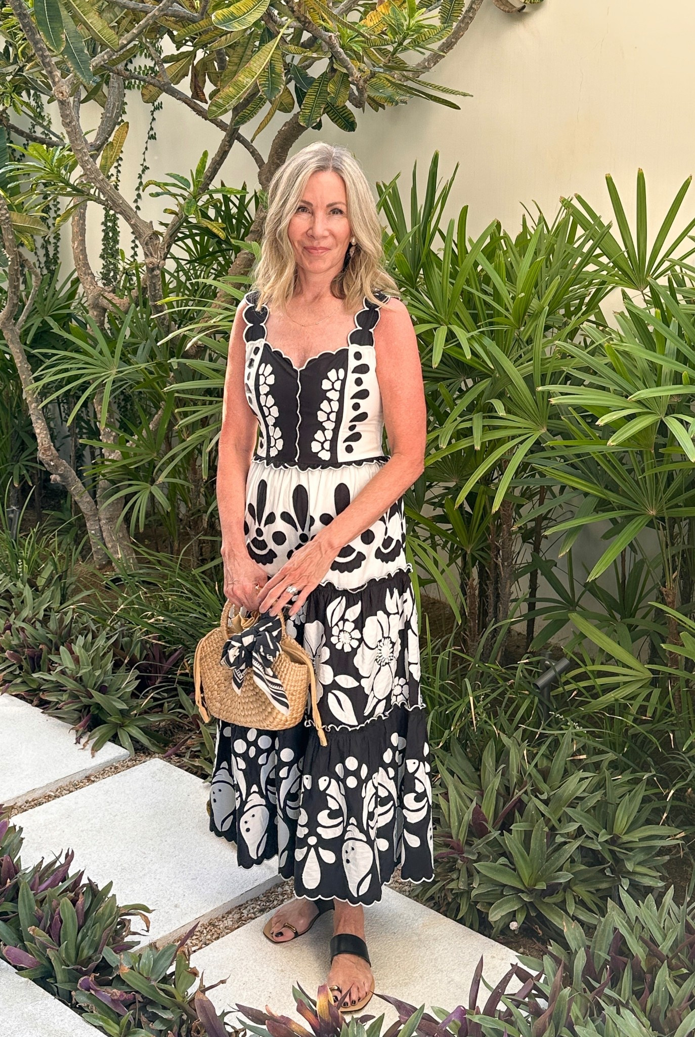 A new favorite dress from Farm Rio. 🖤🤍

I wore it on our recent trip to Cabo and I’ll be wearing it all summer long. ☀️ 

#LTKStyleTip #LTKSeasonal #LTKOver40