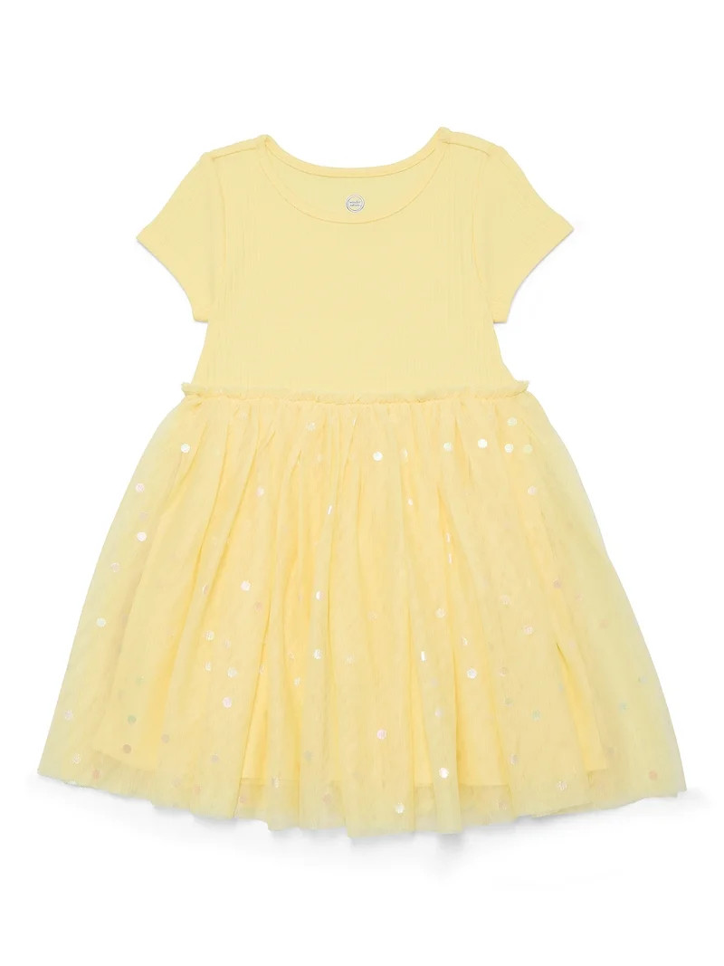 Wonder Nation Toddler Girls Tutu Dress, Sizes 12M-5T | Walmart (US)