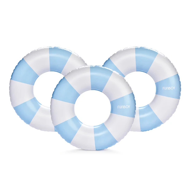 Kids Vintage Tube Float 3-Pack Bundle, Blue | FUNBOY