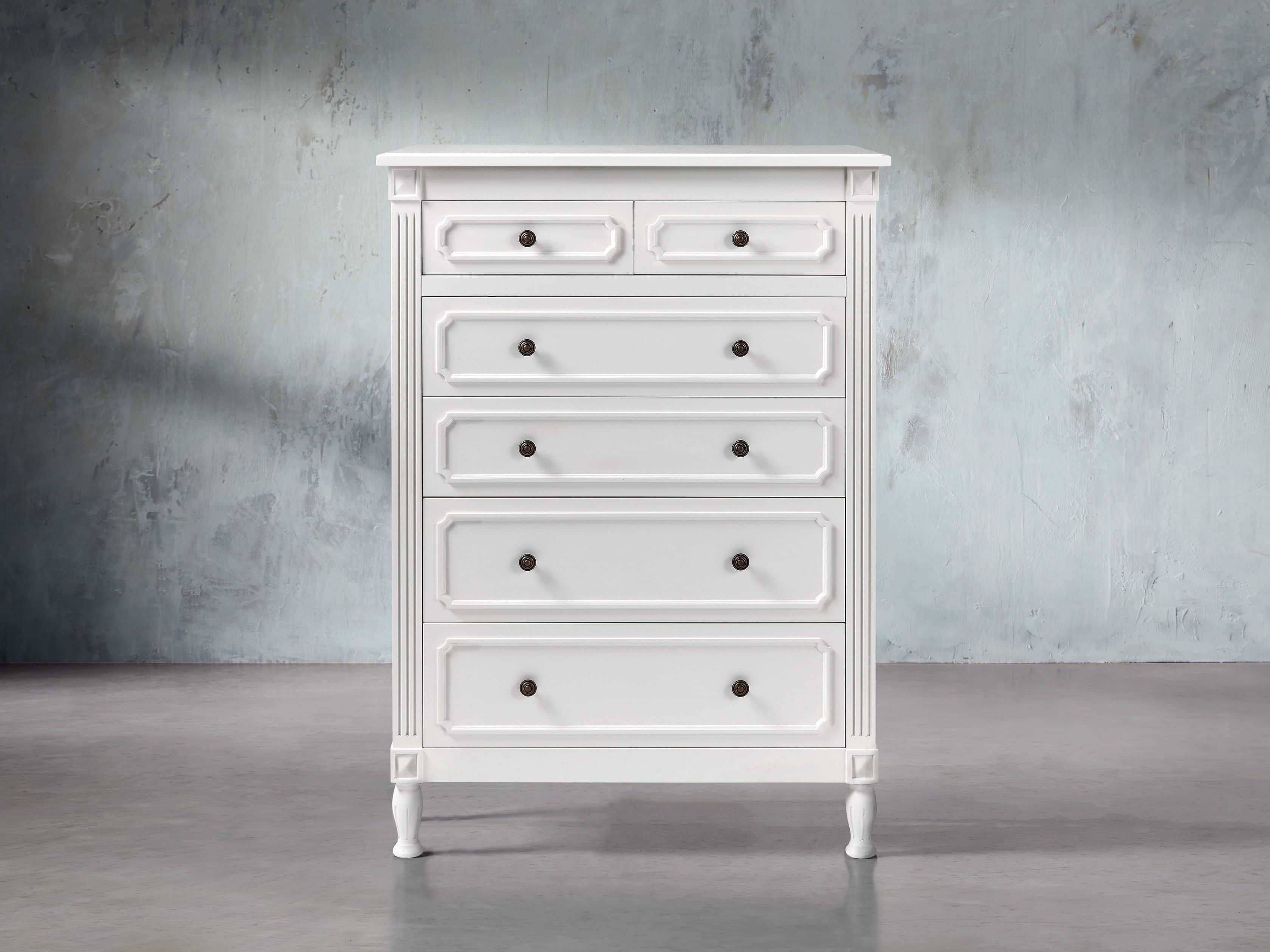 Evelyn Two Over Four Drawer Dresser | Arhaus