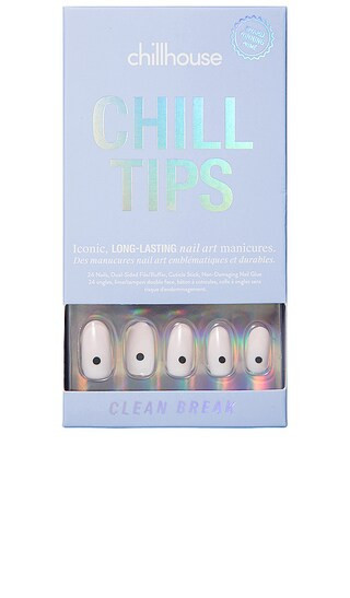 Chillhouse Clean Break Chill Tips Press-on Nails in Blush. | Revolve Clothing (Global)