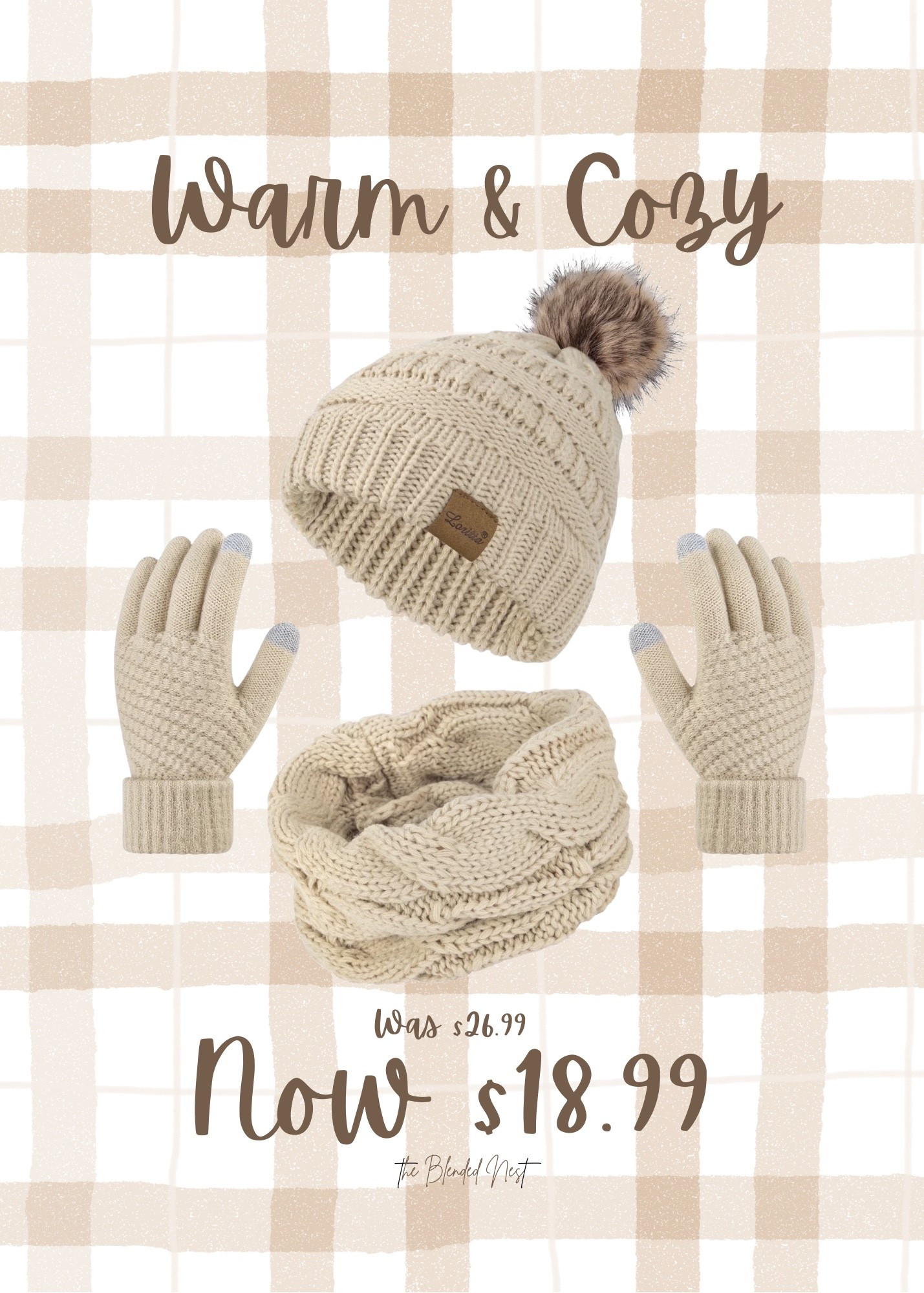 Grab this cute hat and glove set from Walmart!  It comes in 6 colors and is currently on sale. 

#LTKSaleAlert #LTKGiftGuide #LTKHoliday