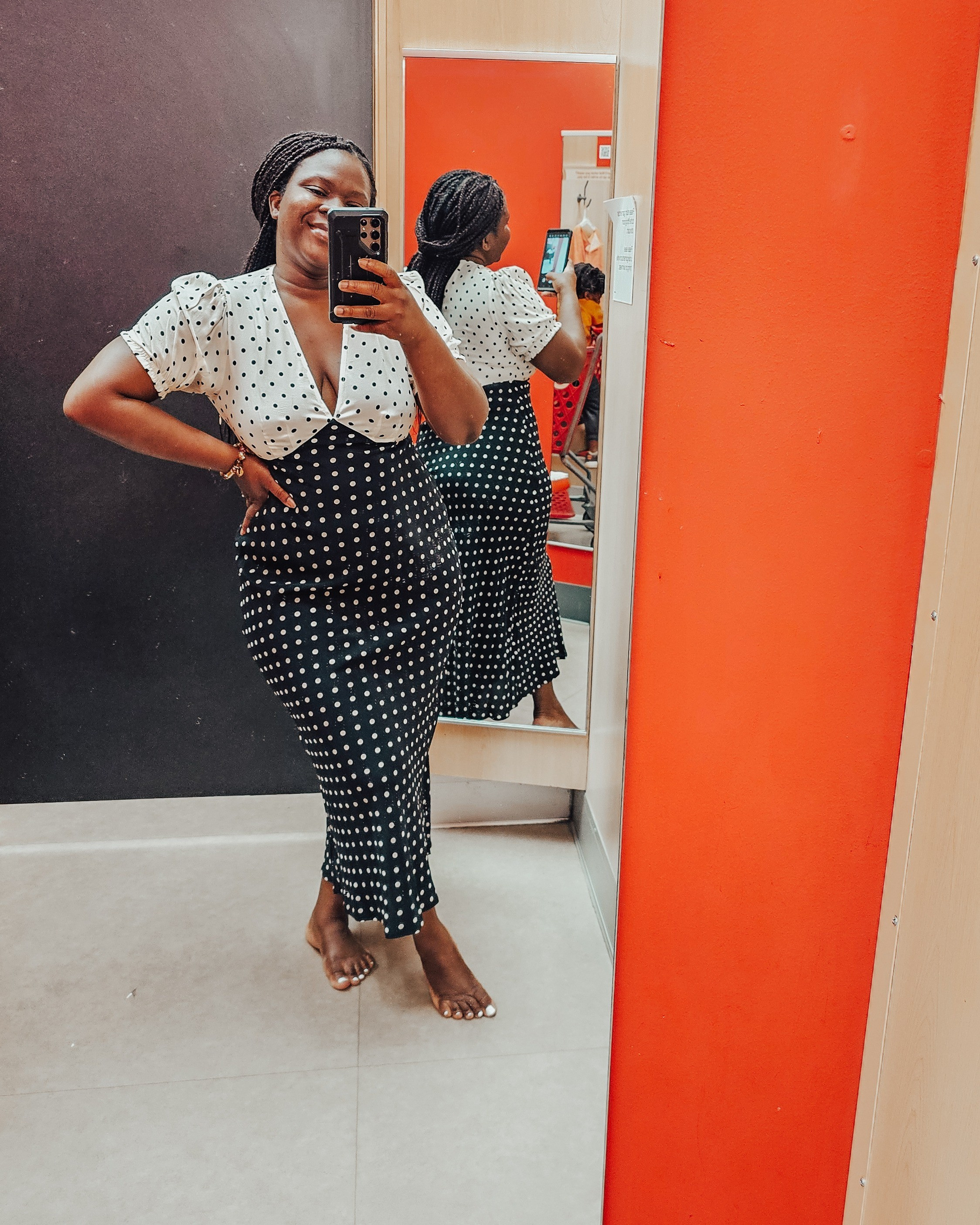 I absolutely love this polka dot dress from @target. I am wearing a size medium and it fits so well. Target is having some great sales so I am linking a few of my faves below. 

#LTKSaleAlert #LTKFindsUnder50 #LTKMidsize