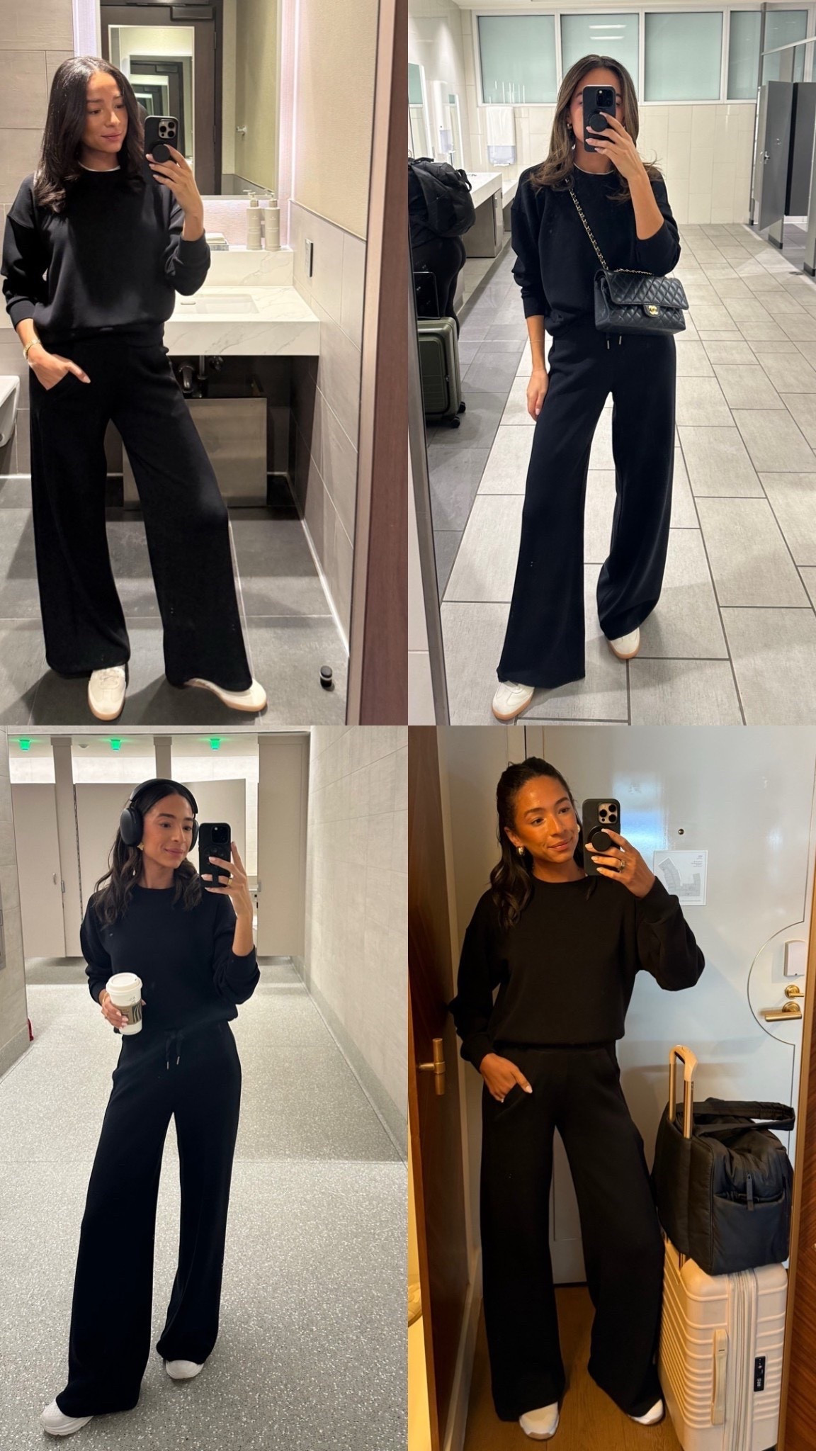 My go-to travel outfit ✈️ Use code NENAXSPANX to save 15% off your first purchase + free shipping! Wearing size S crewneck and size S tall wide leg pants 

Travel outfit 
Airport outfit 
Comfy outfit 
Loungewear 
Athleisure 
Matching set 

#LTKFindsUnder100 #LTKSeasonal #LTKTravel