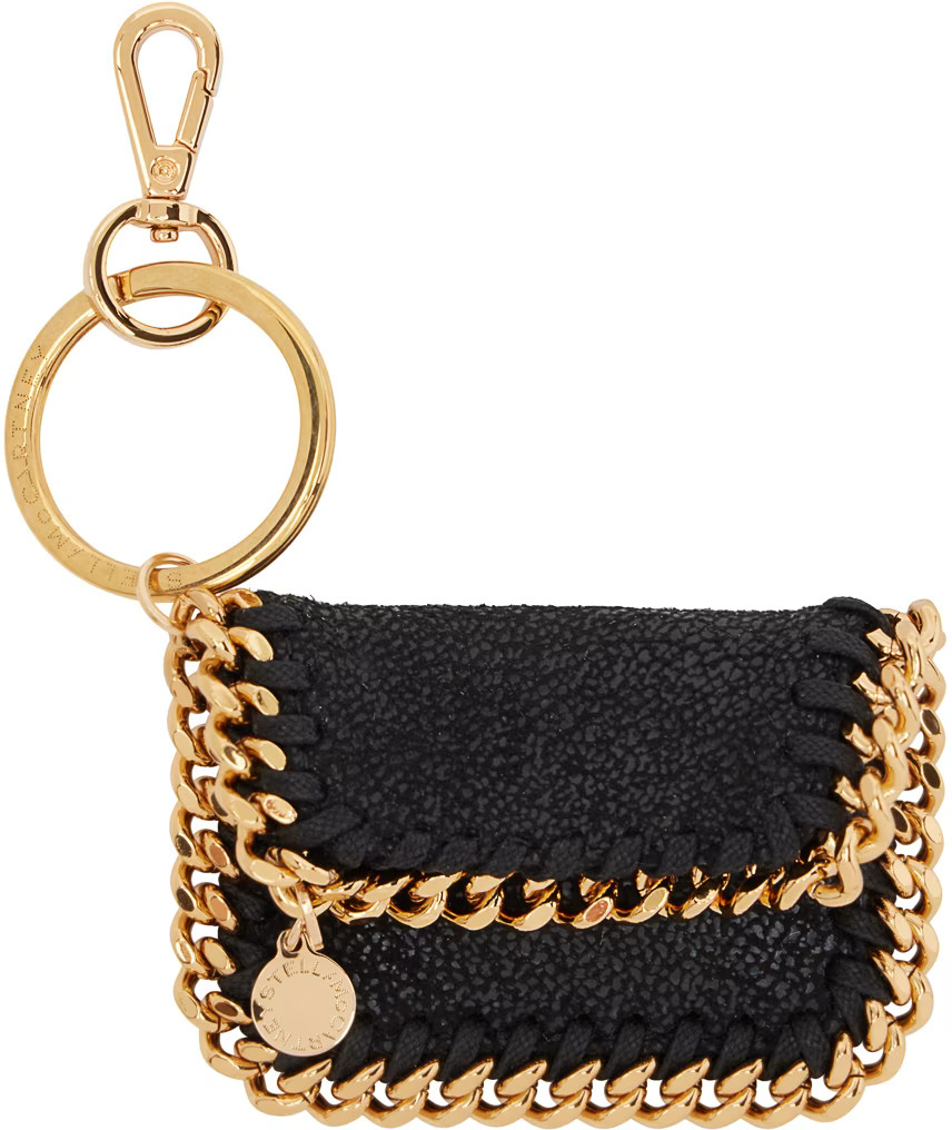 Black Pouch Keychain | SSENSE