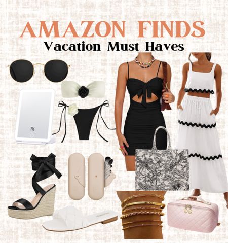 Amazon Finds | Amazon Must Haves | Travel essentials | spring break outfits | Chic travel outfits | vacation outfits | Resort Wear 

#LTKstyletip #LTKtravel #LTKswim