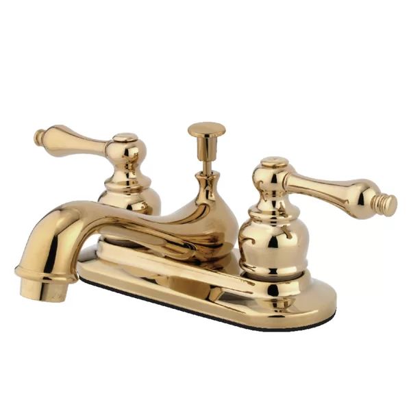 KB602AL Restoration Centerset Faucet 2-handle Bathroom Faucet with Drain Assembly | Wayfair North America