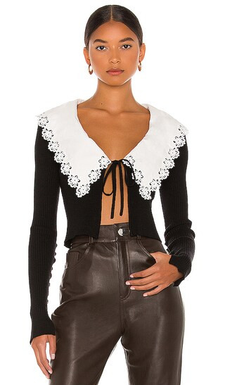 Lucia Sweater in Black | Revolve Clothing (Global)