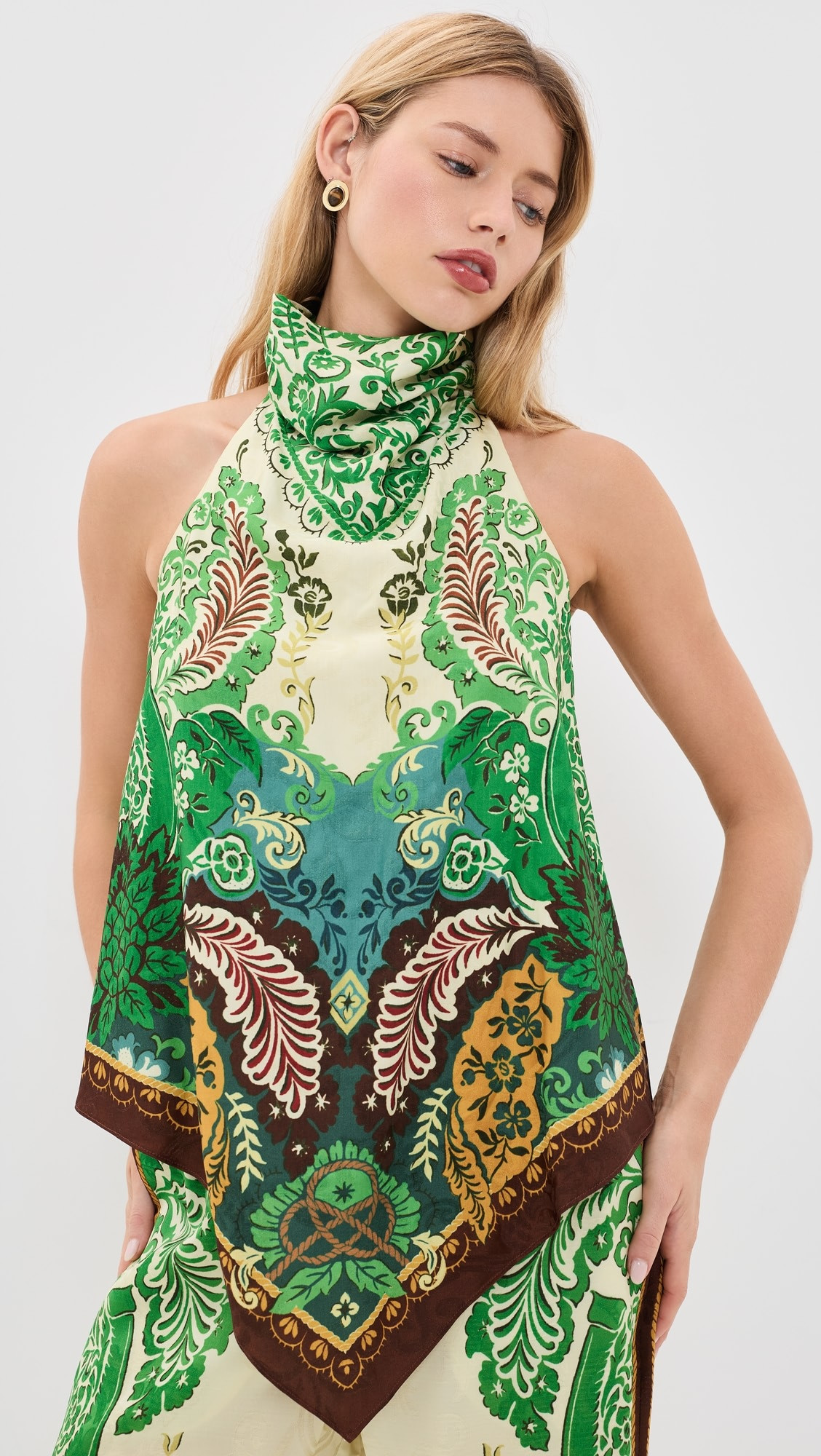 AL\u00c9MAIS Florence Scarf Top | Shopbop | Shopbop