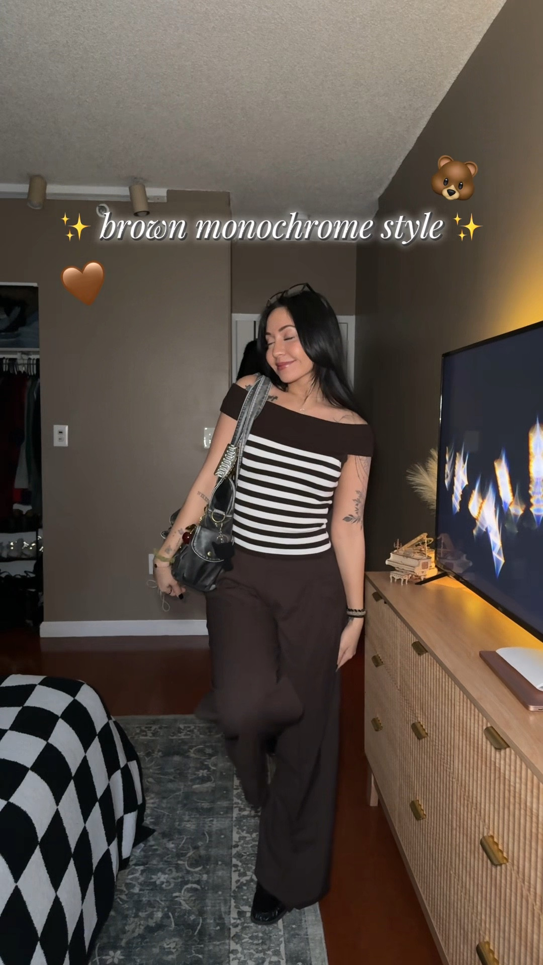 brown monochrome outfit 🤎🤍🐻✨ cute and casual or girl boss outfit inspo ✨ 

#LTKootd #LTKgrwm #LTKValentine