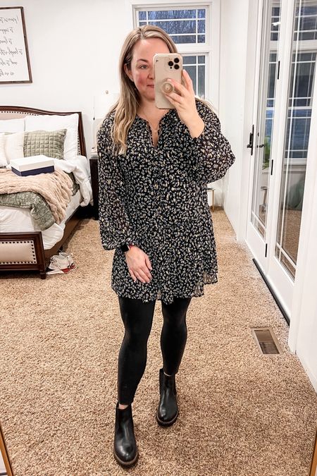 Chelsea boots with a dress. How to style Chelsea boots. Chelsea boots style. 

#LTKstyletip #LTKfindsunder50 #LTKshoecrush