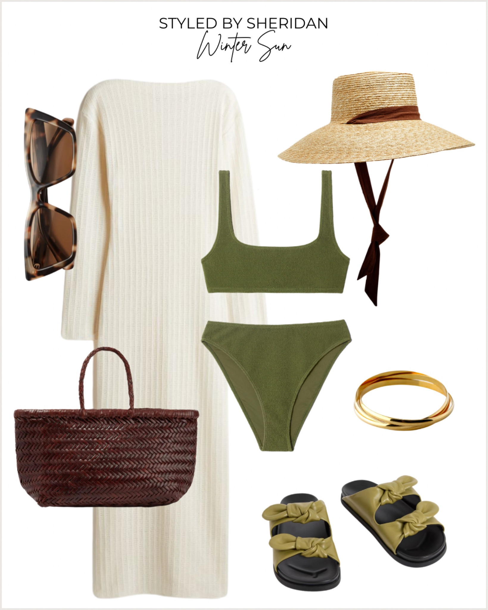 Pool/beach outfit for some winter sun ☀️ 

#LTKshoes #LTKstyletip #LTKswimwear