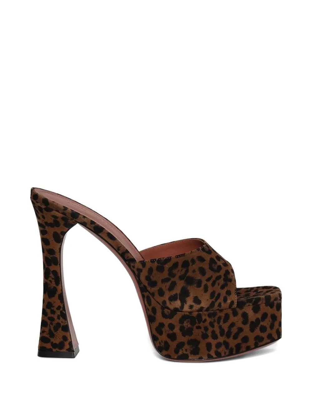 Amina Muaddi Dalida sandals - Brown | Farfetch Global