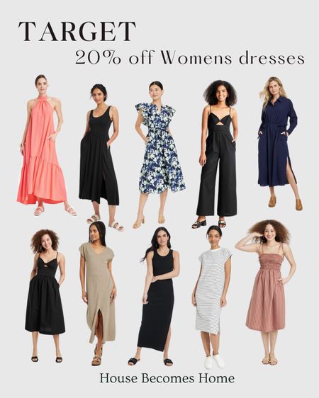 Target sale! 20% off Womens dresses 

#LTKsalealert #LTKfindsunder50 #LTKSeasonal