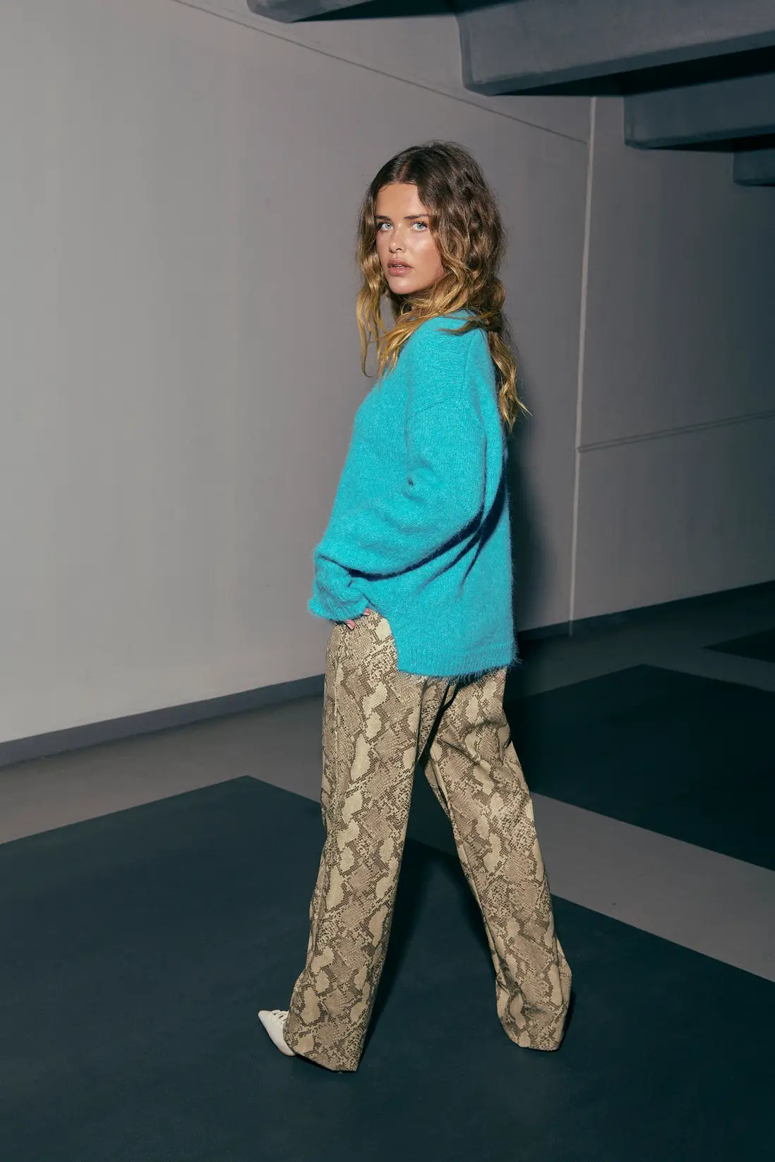 Blue Super Soft Crew Neck Jumper | Boohoo | Boohoo.com (UK & IE)