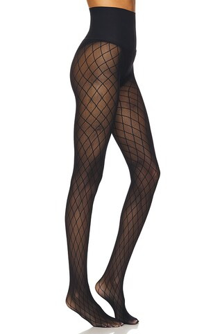 Commando Lattice Net Thigh in Black from Revolve.com | Revolve Clothing (Global)