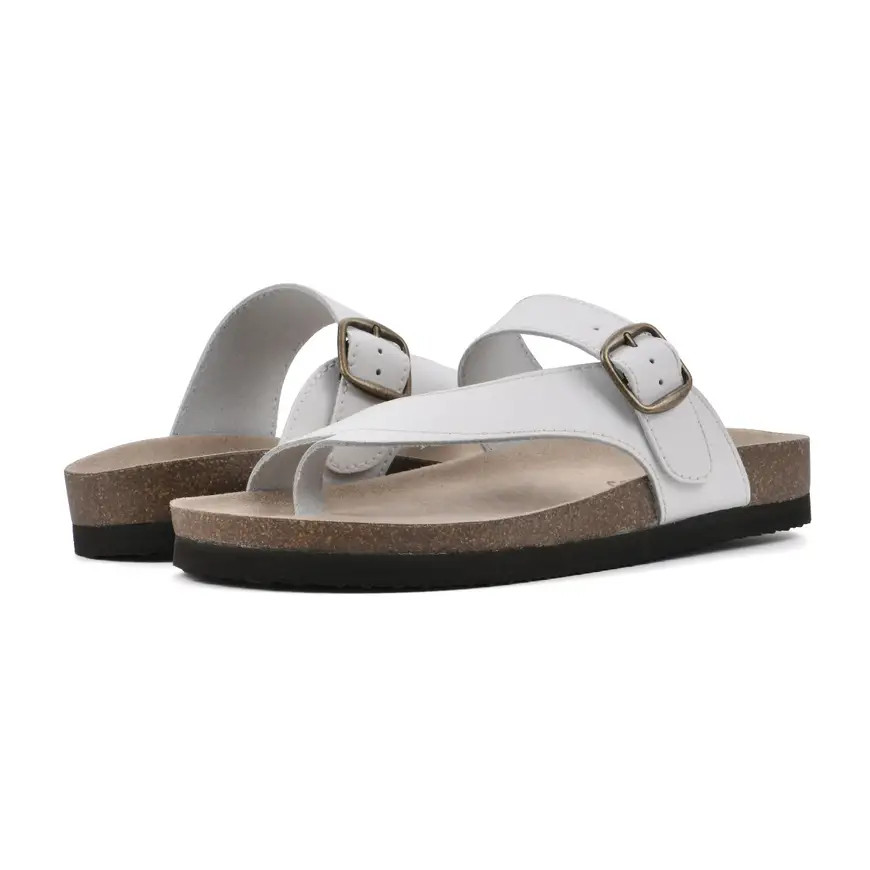 Carly Leather Footbeds Sandal | White Mountain Shoes