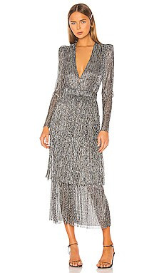 Sabina Musayev Carry Dress in Multicolor Silver from Revolve.com | Revolve Clothing (Global)