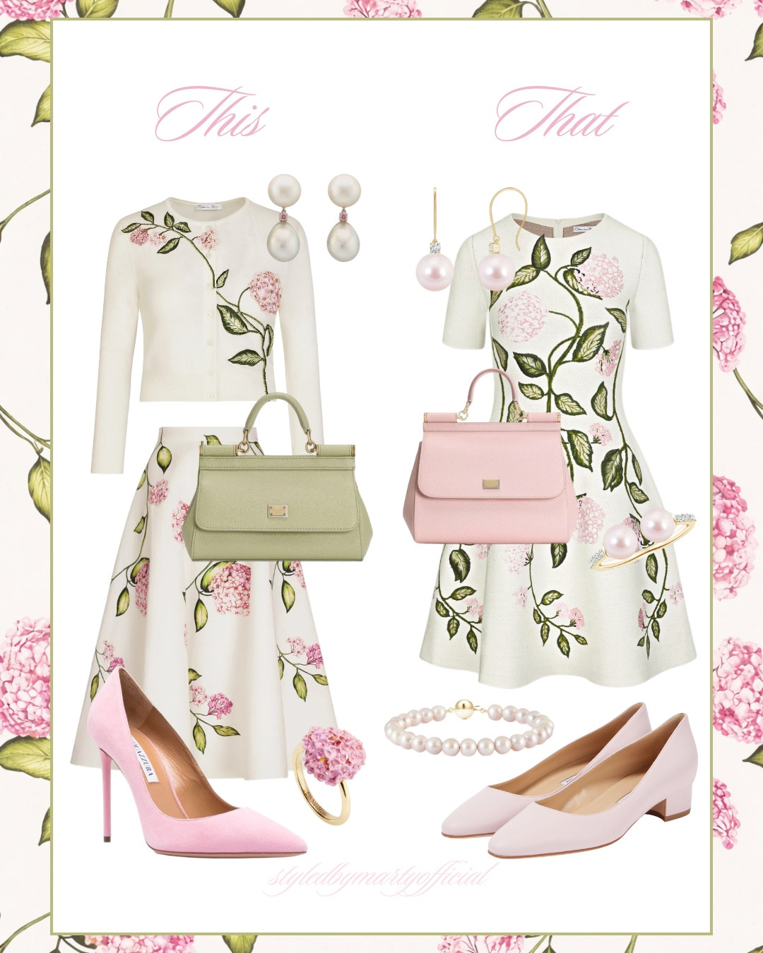 This or That?🌸🩵🌼🌷

Feminine outfit, spring outfit, spring dress, resort wear, spring coat, spring fashion, floral fashion, floral outfit, floral dress, romantic style, romantic dress, grandmillenial style, grandmillenial outfit, Oscar de la Renta, classy outfit, elegant outfit, luxury fashion, spring bag

#LTKSeasonal #LTKootd #LTKOver40