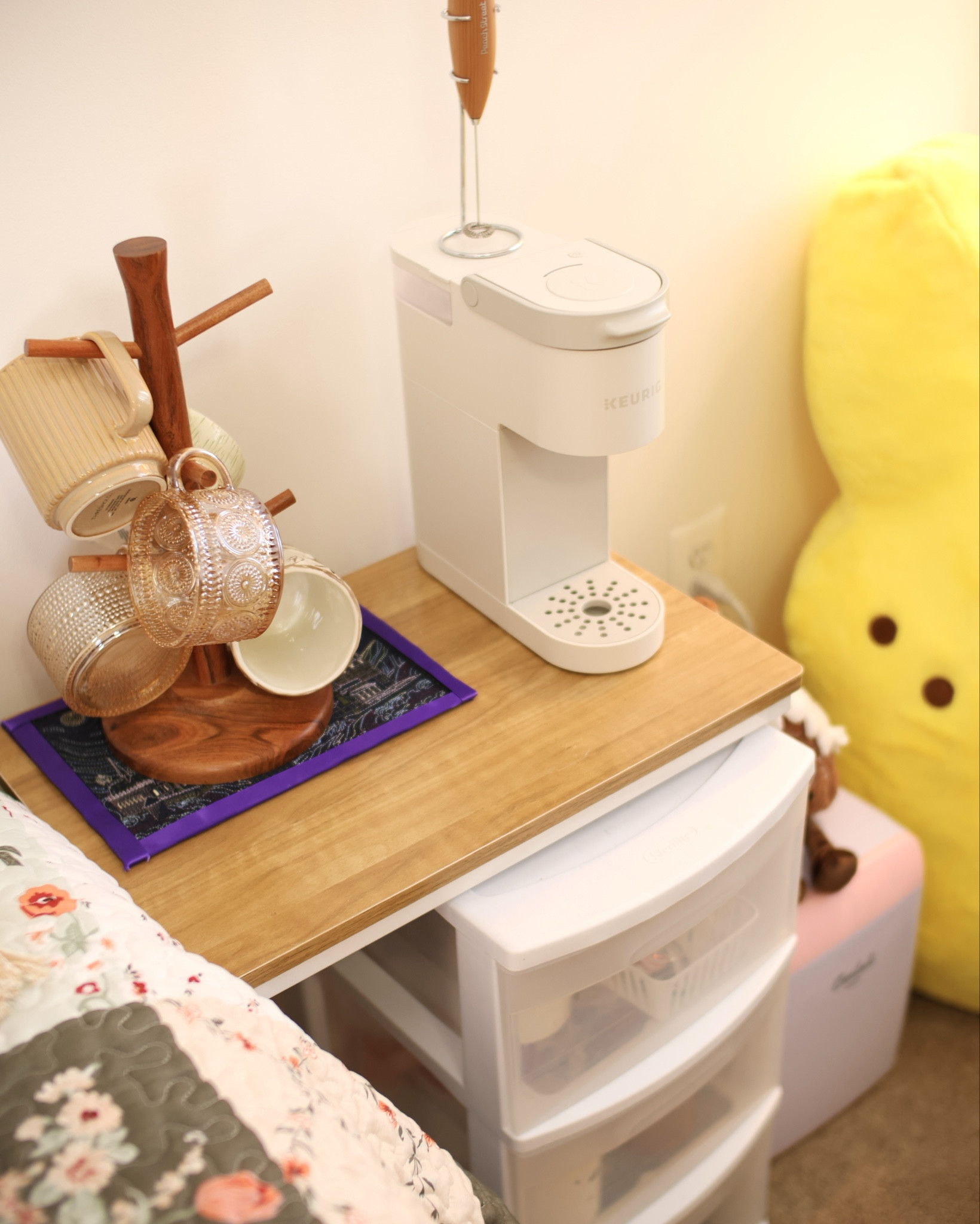 Coffee bar on a budget! #coffee #smallroom #office #coffeebar #budgetdecor 

#LTKHome #LTKGiftGuide