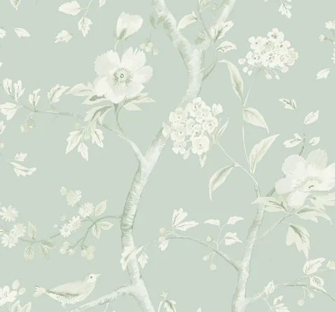 Lillian August Lillian August Southport Floral Trail Wallpaper Roll | Wayfair | Wayfair Professional
