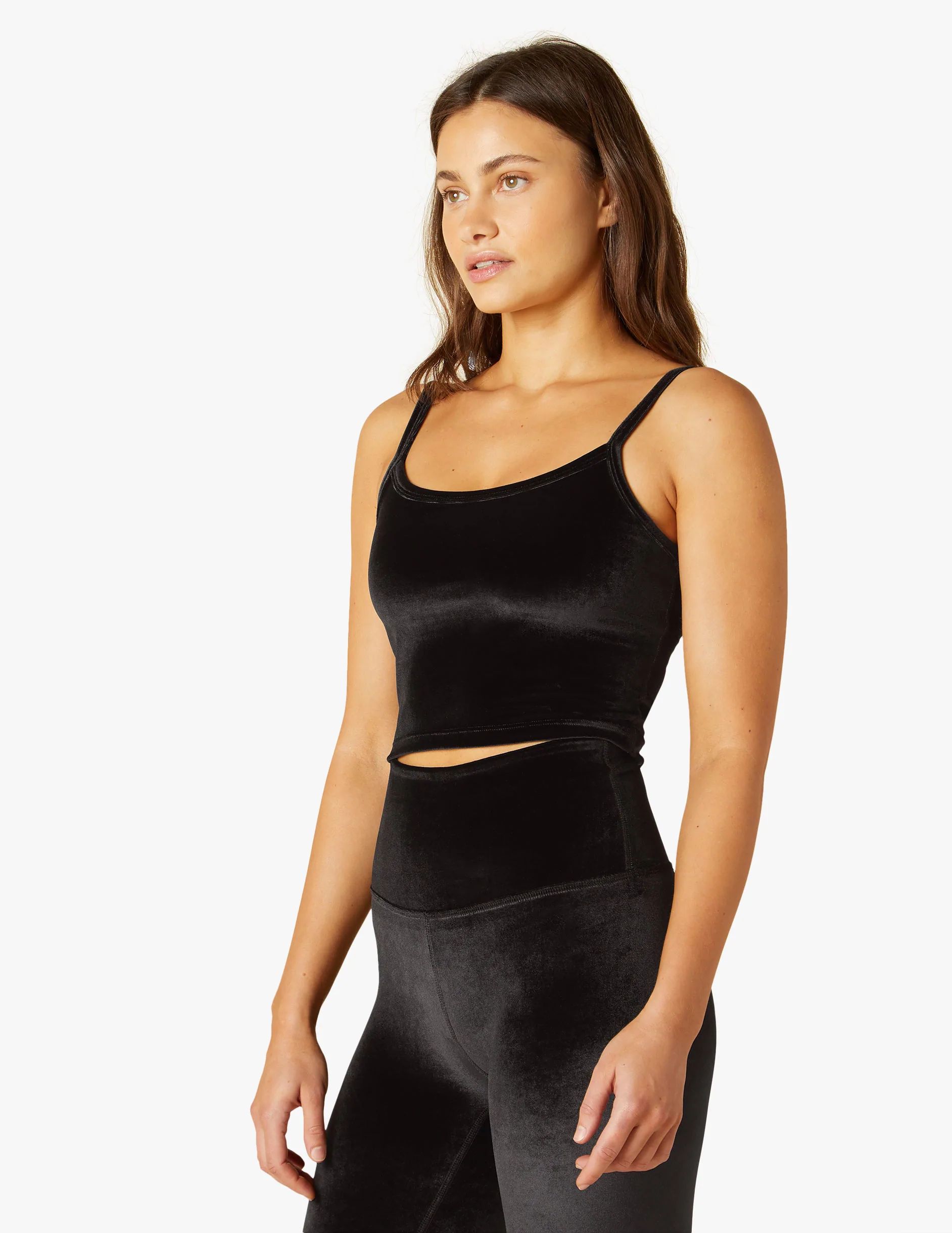 Velvet Motion Truly Cropped Tank | Beyond Yoga | Beyond Yoga