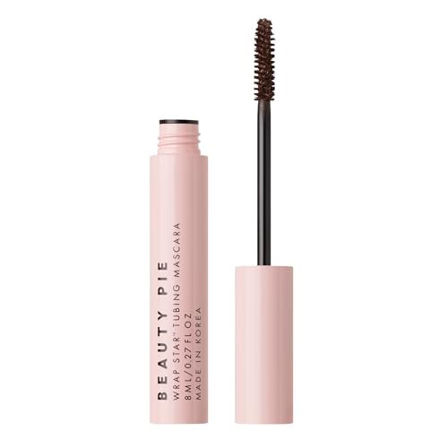 Beauty Pie Wrap Star Tubing Mascara, 0.27 fl oz – Classic Brown, Smudge‑Proof, Flake‑Proof Lengthening & Curling with Glossy Finish, Sensitive‑Eye Safe | Amazon (UK)