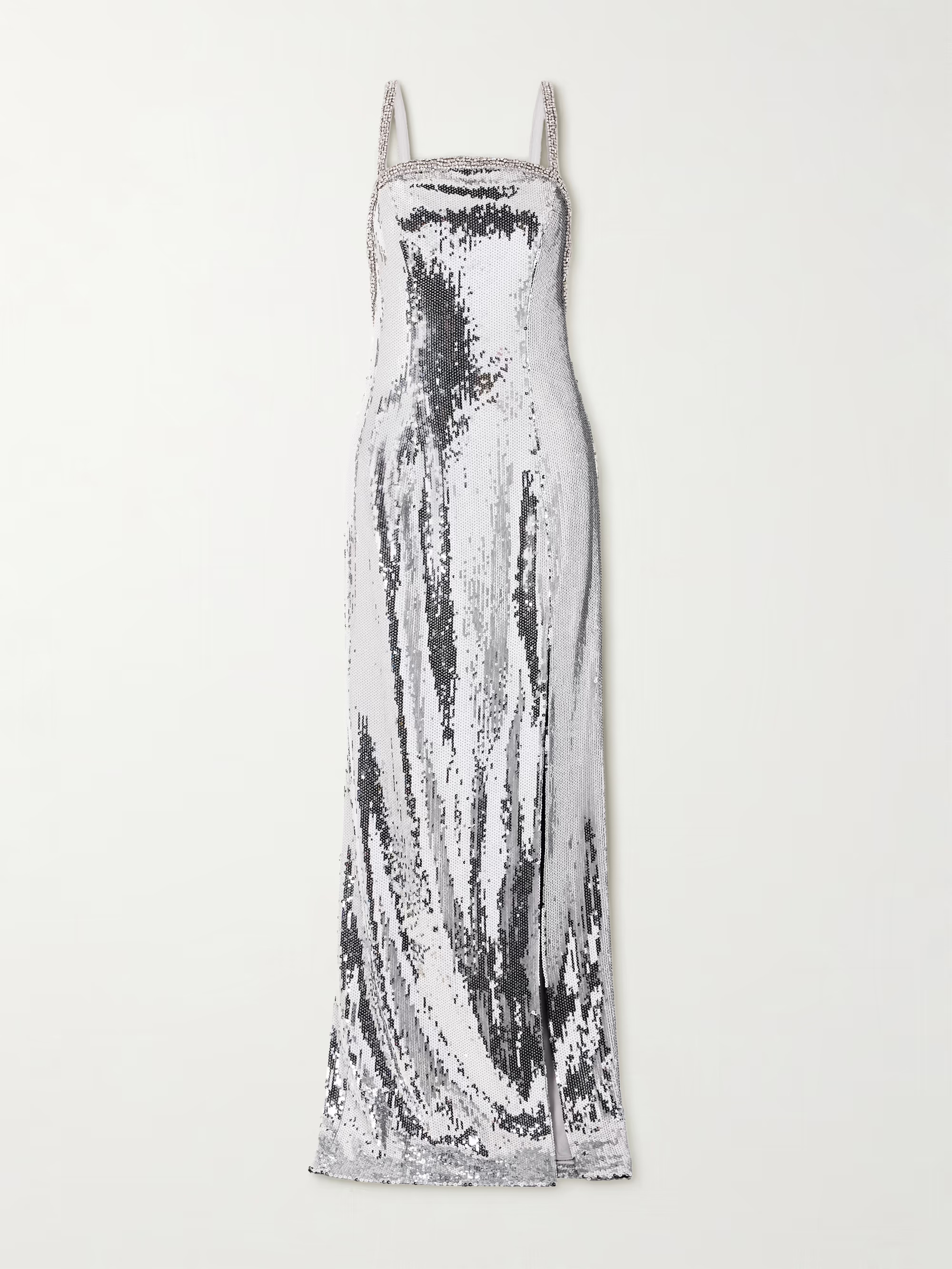 Olympia open-back crystal-embellished sequined mesh gown | NET-A-PORTER (UK & EU)
