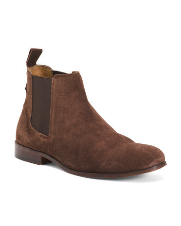 Suede Here Today Chelsea Boots for Men | Man-Made Sole/Suede | Marshalls