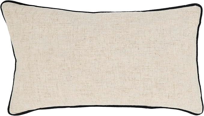 SARO LIFESTYLE Toscana Daydream Throw Pillow Cover with Piping | Amazon (CA)