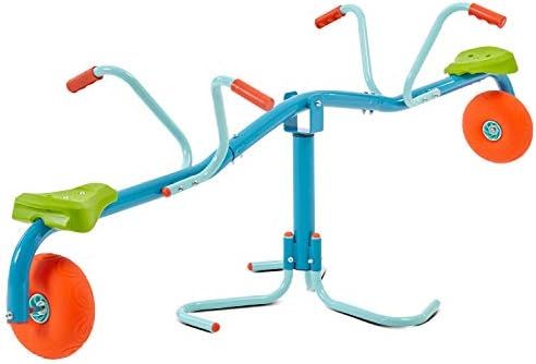 TP Toys Spiro Spin Teeter Totter - Bounces and Spins 360 Degrees, Blue/Green | Amazon (US)